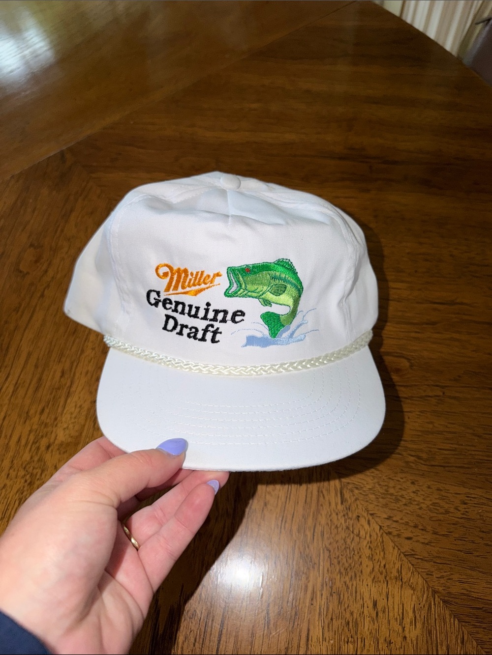 Vintage Miller Lite Bass Hat